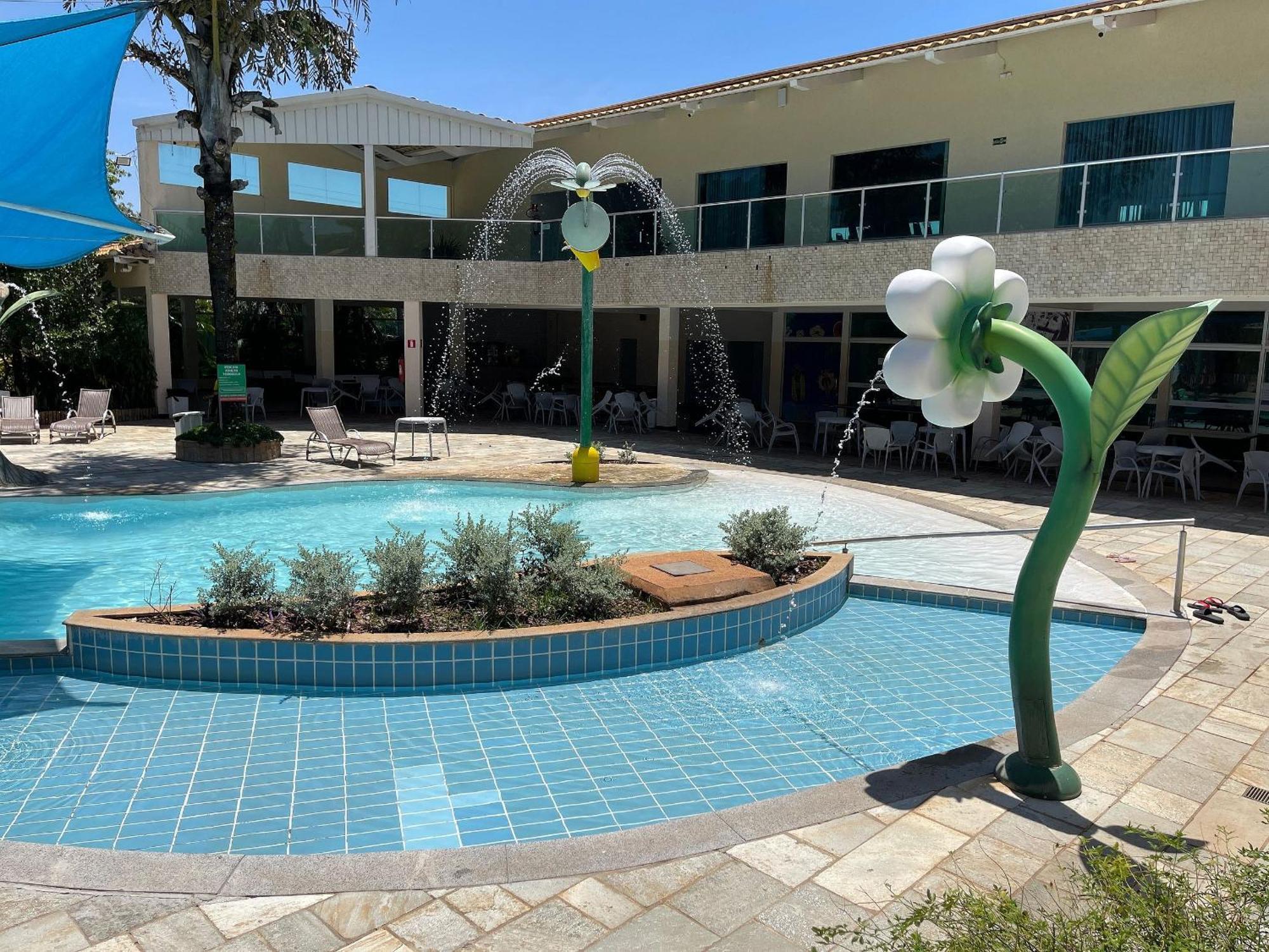 Di Roma Internacional Resort Apartamentos Para Temporada カルダス・ノバス エクステリア 写真